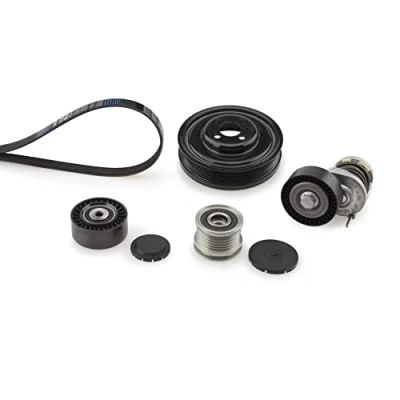 Abbildung von GATES K046PK1263 Keilrippenriemensatz mit Kurbelwellenriemenscheibe, Freilaufriemenscheibe ThermalPro AUDI: A4 B8 Avant, Allroad