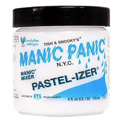 Abbildung von Manic Panic Pastel Izer/Mixer Creme Vegan, Cruelty Free, Semi Permanent Hair Pasteliser, Achieve a Lighter Colour, 118ml