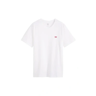 Abbildung von Levi&#039;s Original Tshirt print, Herren, Größe: Small, White