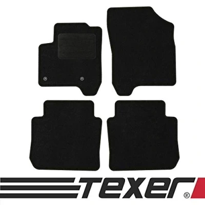 Abbildung von TEXER Textil Fußmatten Passend für Citroen C3 Picasso Bj. 2008 2017 Basic