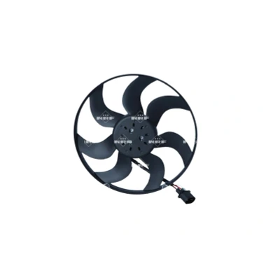 Abbildung von NRF 47926 Lüfter 392 12 250 ohne Kühlerlüfterrahmen (Zarge), bürstenloser Motor VOLKSWAGEN: Polo V Schrägheck, SKODA: Fabia III Kombi, 2 Combi