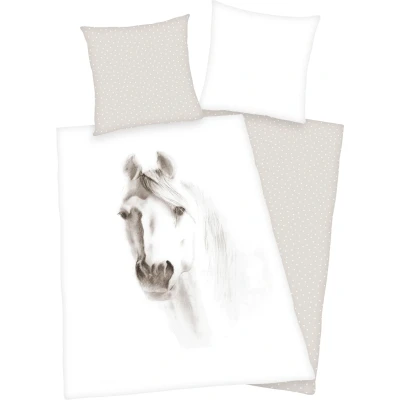 Abbildung von Herding Young Collection Wendebettwäsche &quot;Pferd&quot;, mit tollem Pferde Motiv