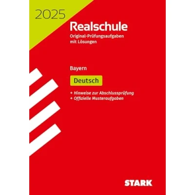 Abbildung von STARK Original Prüfungen Realschule 2025 Deutsch Bayern