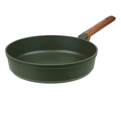 Abbildung von RESTO Kitchenware Bratpfanne &quot;Sadr, Universalpfanne langlebig und spülmaschinenfest&quot;, Aluminiumguss, (1 tlg.), Innere Queenhome Antihaftbeschichtung für mehr Widerstandsfähigkeit