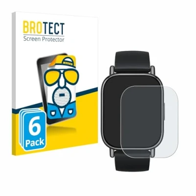 Abbildung von BROTECT Entspiegelungs Schutzfolie für Xiaomi Redmi Watch 5 Lite (6 Stück) Matte Displayschutz Folie, Anti Reflex, Fingerprint
