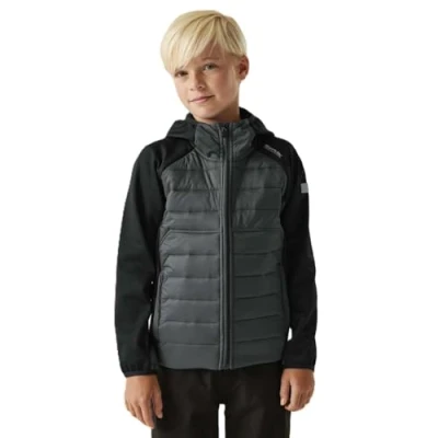 Abbildung von Kinder Jacke Isoliert Kielder Hybrid IX. teal und light blue
