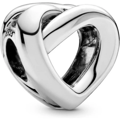 Abbildung von Pandora Knotted Heart Charm, Damen, Größe: One Size, Sterling silver