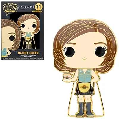 Abbildung von Loungefly Funko POP! Enamel Pins: Friends Rachel Green Niedliche Brosche Zum Sammeln Für Rucksäcke &amp; Taschen Geschenkidee Offizielle Handelswaren TV Fans