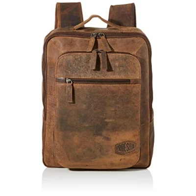Abbildung von Pride&amp;Soul Business Rucksack 40x31x13,5cm Leder braun