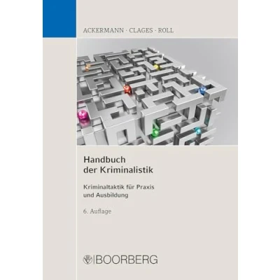 Abbildung von Handbuch der Kriminalistik: Kriminaltaktik für Praxis und Ausbildung