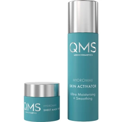 Abbildung von QMS Medicosmetics Hydromax Skin Activator Sheet Mask 50ml + 4 Tabs