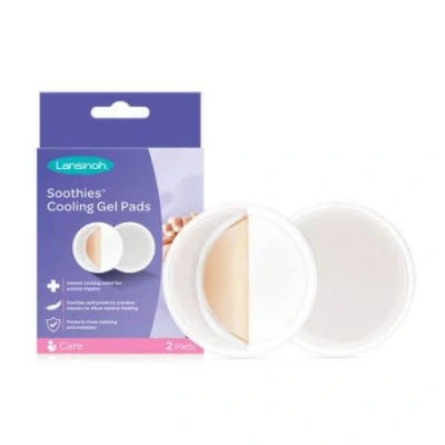 Abbildung von Lansinoh Soothies® Kühlende Gel Pads zum Stillen Beruhigt und schützt rissige Brustwarzen beim wiederverwendbar bis zu 3 Tage mit Ablageschale Brustwarzenlinderung