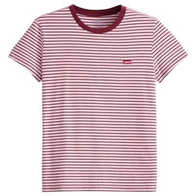 Abbildung von Levi&#039;s® T Shirt The perfect Tee mit kleiner Logo Stickerei