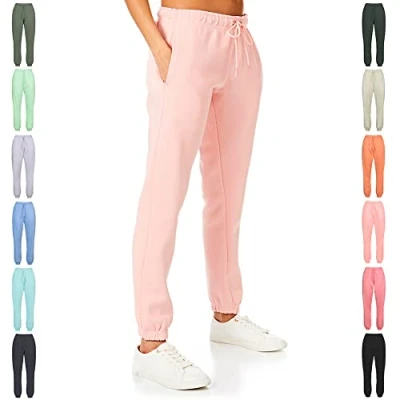 Abbildung von Light &amp; Shade Damen Soft Touch Loungewear Jogginghose Jogger, Rose, S