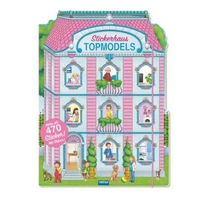 Abbildung von Trötsch Stickerbuch Mein glitzerndes Stickerhaus: Beschäftigungbuch