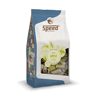 Abbildung von Speed Delicious speedies Pure Apple, Pferdeleckerli mit Apfelgeschmack, getreidefrei, Beste Zutaten, einfach praktisch (1 kg)