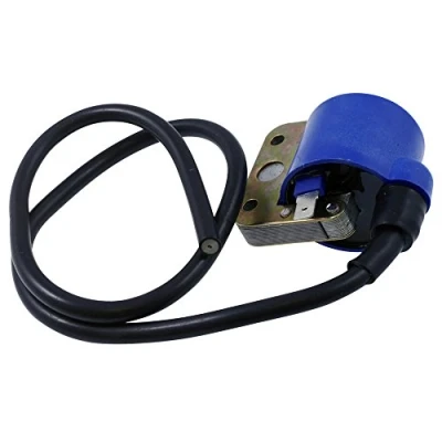 Abbildung von VANEZ Zündspule 6V blau kompatibel für Piaggio Ape, Boss, Vespa PX, Ciao, Bravo, Si, Citta, Puch Maxi S, N