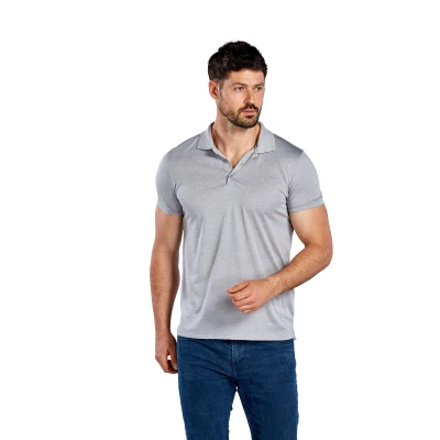 Abbildung von Erima Herren Funktions Polo (2112307), grau Melange, M