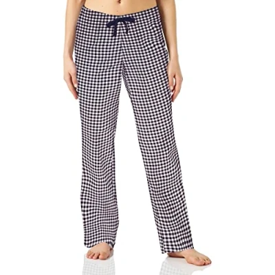 Abbildung von Amazon Essentials Damen Schlafanzughose aus Popeline, Schwarz Vichy Muster, S