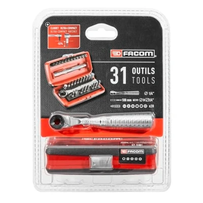 Abbildung von Facom R.PEJ31 Bit Ratsche 1/4 (6,3 mm)