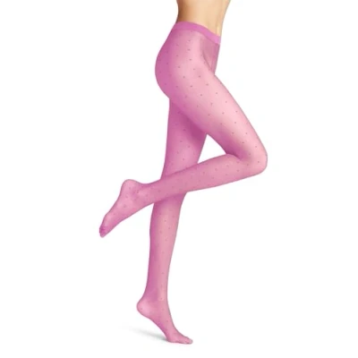Abbildung von Falke DOT 15 Denier Ultratransparent Strumpfhose, Damen, Größe: Small, Lipstick
