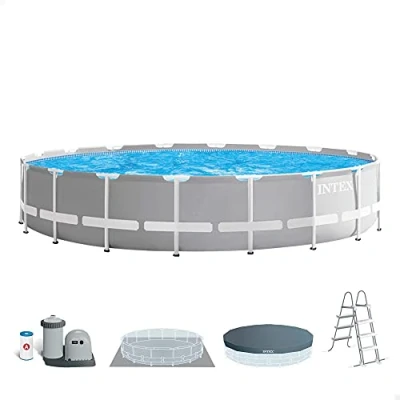 Abbildung von Erwachsene Schwimmen Pool Prisma Frame Light Grey
