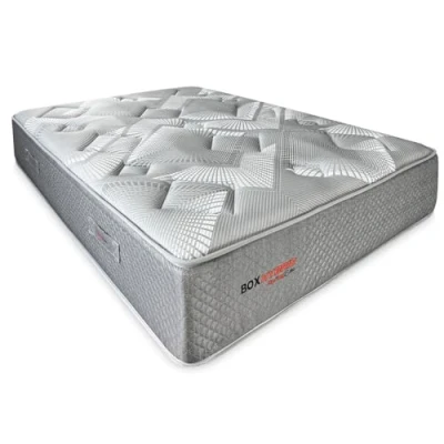 Abbildung von Dreaming Online Viskoelastische Box Hybrid Matratze mit Taschenfederkern 135 x 190, optimaler Komfort, Dicke 26 cm, mittlere Festigkeit, milbenhemmend, antibakteriell und hypoallergen