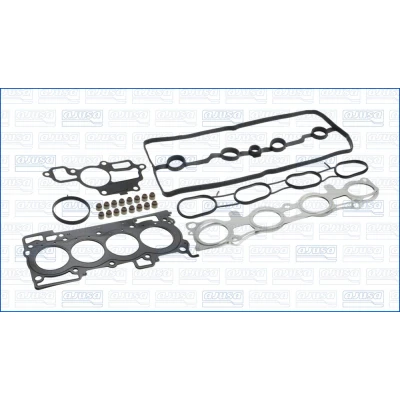 Abbildung von AJUSA 52263800 Dichtungssatz, Zylinderkopf RENAULT: CLIO 3, Megane 3 Schrägheck, SCENIC NISSAN: Qashqai / Qashqai+2 I, X Trail