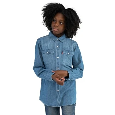 Abbildung von Levi&#039;s Barstow Westernhemd Herren Blau /