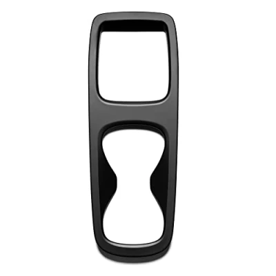 Abbildung von Shop4EV Kompatibel für VW Volkswagen ID.3 Mittelkonsolen Getränkehalter Abdeckung Schutzblende Schutzabdeckung Verkleidung Innenraumblende Schwarz