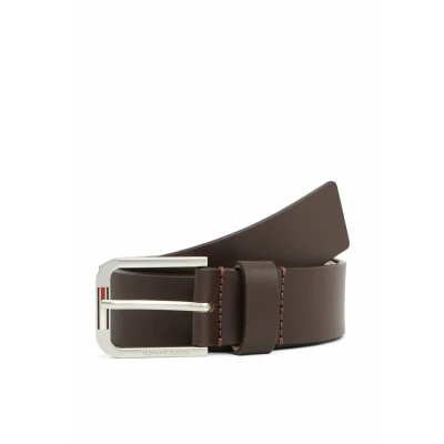 Abbildung von Tommy Jeans Austin Gürtel, Herren, Größe: 100, Dark brown