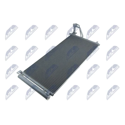 Abbildung von NTY CCS HY 028 Klimakondensator mit Trockner Aluminium R 134a HYUNDAI: Sonata V, KIA: Magentis II