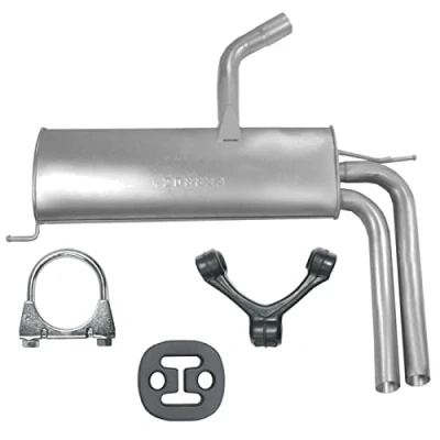 Abbildung von Endschalldämpfer Auspuff Endtopf für Seat Altea XL Toledo 3 III 5P2 2.0 TDI