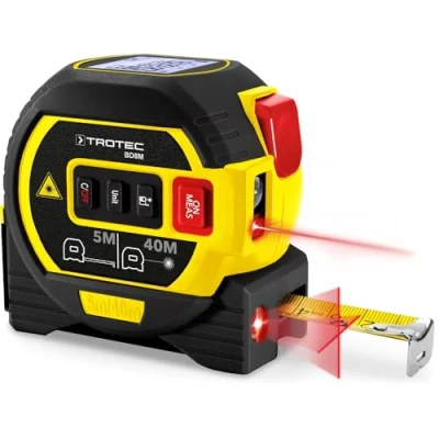Abbildung von TROTEC Multimesser Laser Distanzmessgerät BD8M, 0,05 m bis 40 Entfernungsmessung