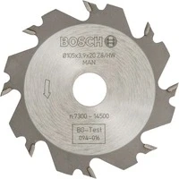 Abbildung von Schlitzfräser Ø 105mm x 20mm, 8Z