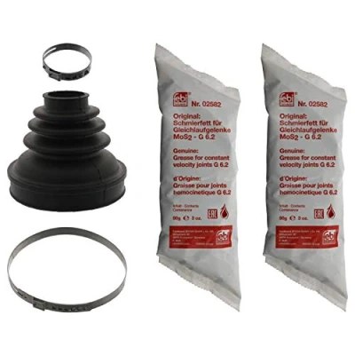 Abbildung von FEBI BILSTEIN 100209 Achsmanschette getriebeseitig, Vorderachse links, rechts Gummi CITROËN: C5 III Kombi, C4 Grand Picasso 2, C8
