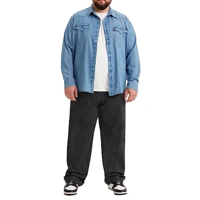 Abbildung von LEVI&#039;S Plus 501 Original Jeans Straight Leg, Herren, Größe: 36x38, Crash courses