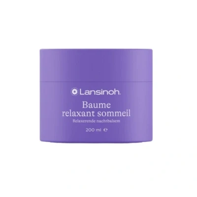 Abbildung von Lansinoh Gute Nacht Körperbutter mit Magnesium, Sheabutter &amp; Kakaobutter reichhaltige feuchtigkeitsspendende Body Butter für Schwangerschaft und nach der Geburt 200 ml
