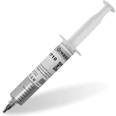 Abbildung von Glinrui HY710(20 Gramm) &gt; 3,17 W/m k hervorragende Leistung, geeignet für alle CPU Kühler/Drucker/Kühler/andere Geräte, hohe Wärmeleitfähigkeit, geringer Wärmewiderstand Silberne Wärmeleitpaste