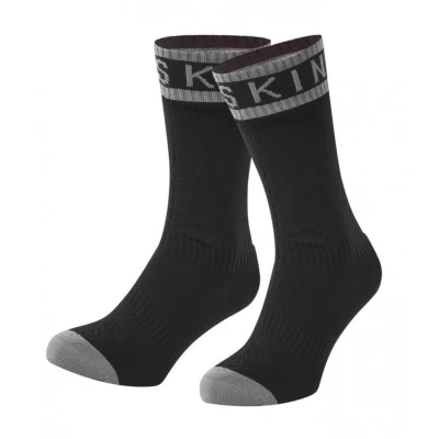 Abbildung von SealSkinz Socken Scoulton schwarz grau Gr XL