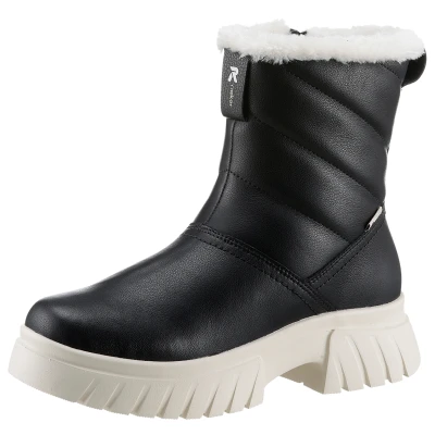 Abbildung von Rieker Evolution Snowboot/Winterstiefel, Damen, Größe: 41, Urbanschwarz Schuhe