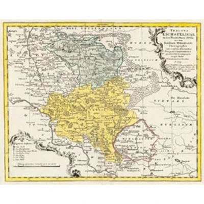 Abbildung von Historische Karte: Das Eichsfeld (Ober und Untereichsfeld) 1759 (Plano)