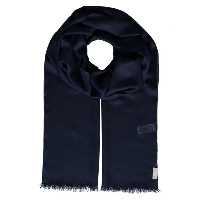 Abbildung von Fraas Signature Stola Schal, Damen, Größe: One Size, Marine