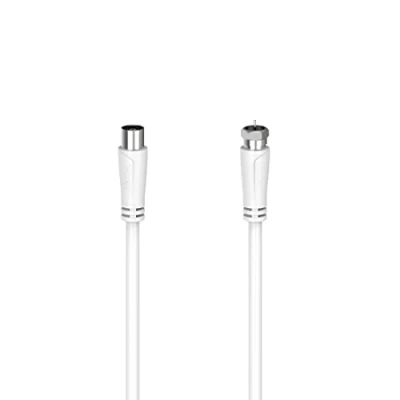 Abbildung von Hama SAT Anschlusskabel, Stecker Coax 3,0m, 90dB