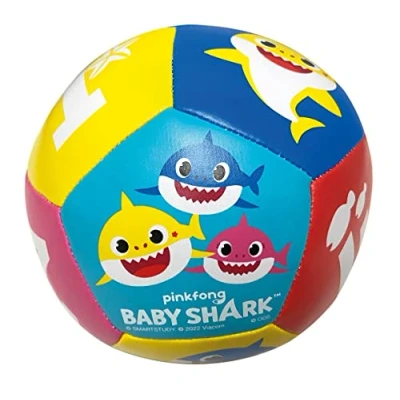 Abbildung von ODS TOYS Shark Baby Ball Ultra Soft Kugel 12,7 cm aus Kunstleder, Mehrfarbig, 48829