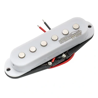 Abbildung von Wilkinson High Output Keramik Single Coil MittenTonabnehmer Pickup für Strat Style E Gitarre, Weiß