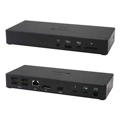 Abbildung von i Tec Thunderbolt 3 3x Display PD 96w Docking Station schwarz TB3TRIPLEDOCKPD