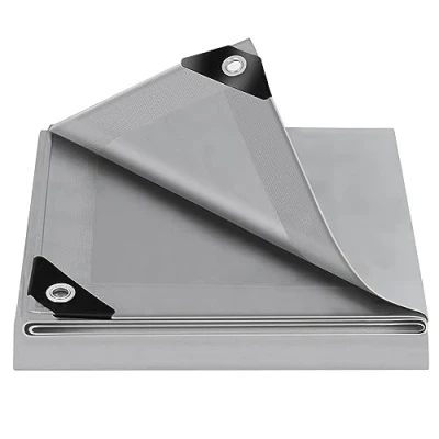 Abbildung von Woltu Schutzplane, Abdeckplane wasserdicht mit Ösen 140 g/m² PE UV beständig