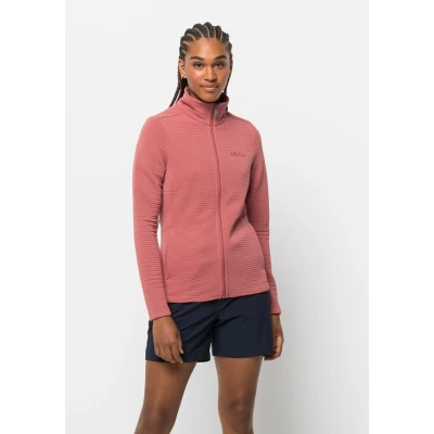 Abbildung von Jack Wolfskin Modesto Fleecejacke, Damen, Größe: Small, Faded rose