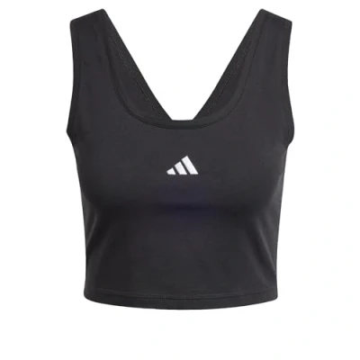 Abbildung von adidas Sportswear Essentials Small LOGO Lifestyle Top, Damen, Größe: Small, Alumina white